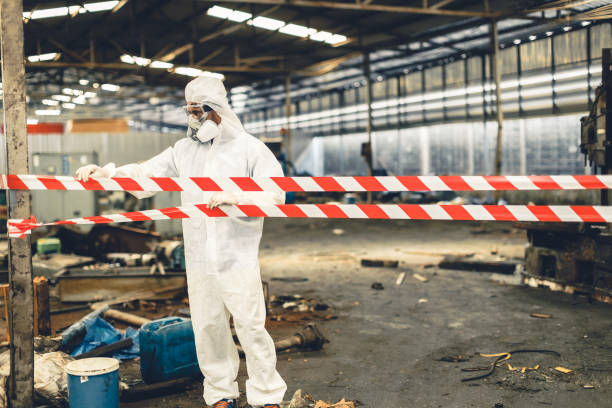 Professional Hoarding Cleanup technician working in Jamestown, CO